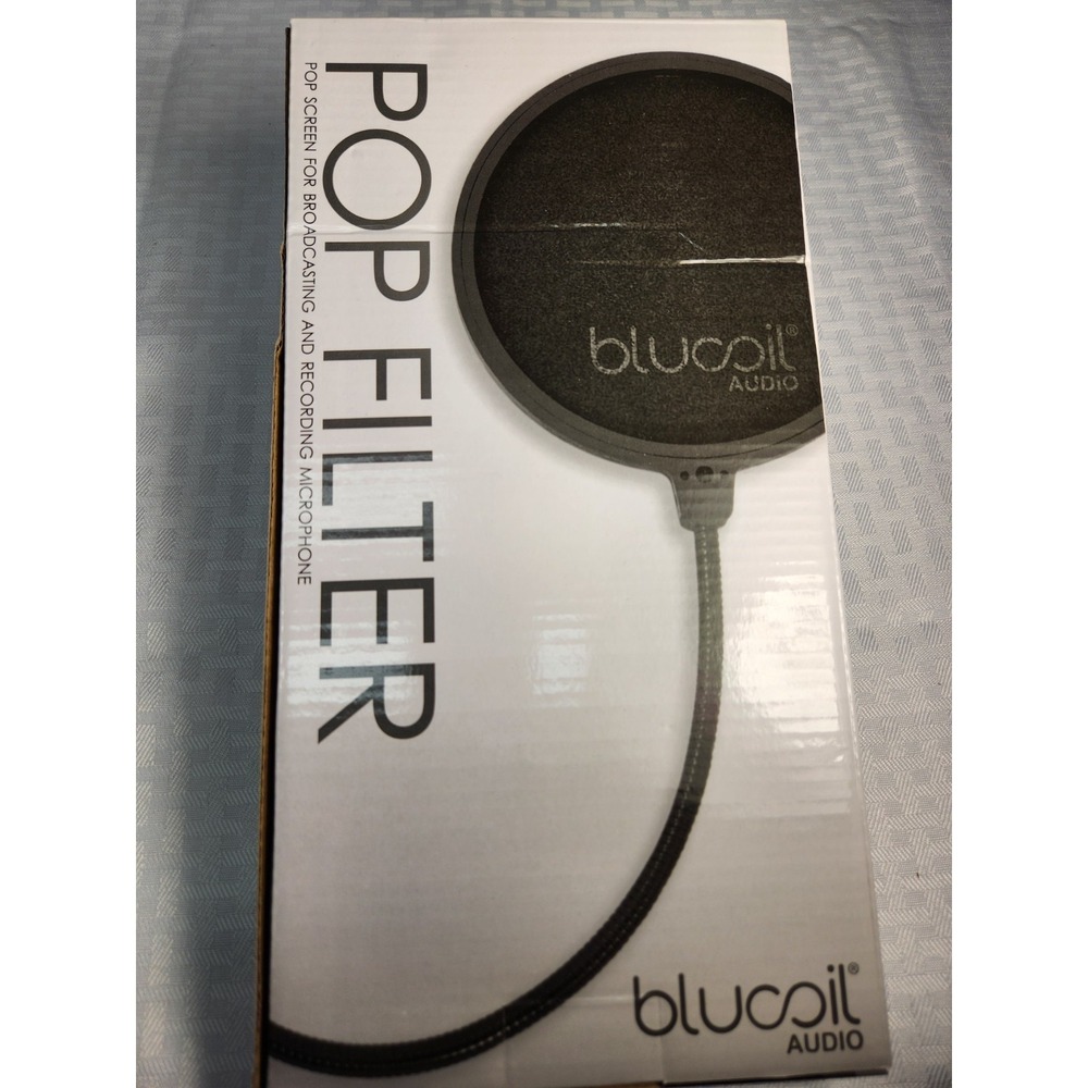 BRAND NEW! Blucoil Pop Filter Pop‎ Screen Recording Broadcasting Podcast